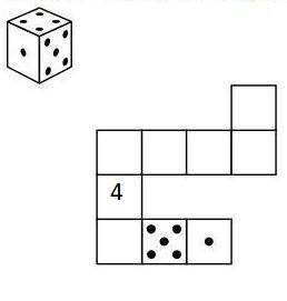 90 впр по 6 класс, образец1.игральный кубик прокатили по столу. на рисунке изображен след кубика. от