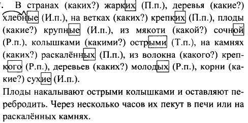 346Прочитайте. Хлеб из плодов дерева. На юге Азии в жарких странах растут хлебные деревья. На крепки