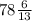 78\frac{6}{13}