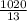 \frac{1020}{13}