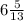 6\frac{5}{13}