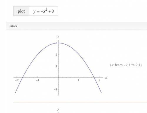 Построить квадратичную функцию y=-x^2+3 y= 1/2x^2-4 y=(x-2)^2