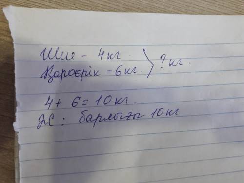 Орындап көрСызба бойынша есептің мәтінін құрастыр.шиеқараөрік​