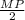 \frac{MP}{2}