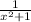 \frac{1}{x^2+1}