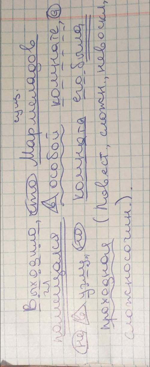 Выходило, что Мармеладов помещался в особой комнате, а не в углу, но комната его была проходная. Син