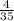 \frac{4}{35}