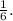 \frac{1}{6}.