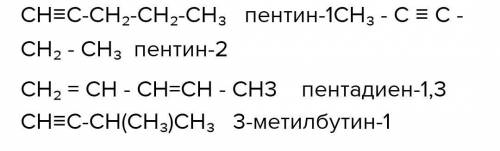 Изомер по радикалу пентин формула