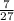 \frac{7}{27}