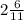 2\frac{6}{11}