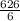 \frac{626}{6}