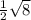 \frac{1}{2} \sqrt{8} АВ