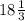 18\frac{1}{3}