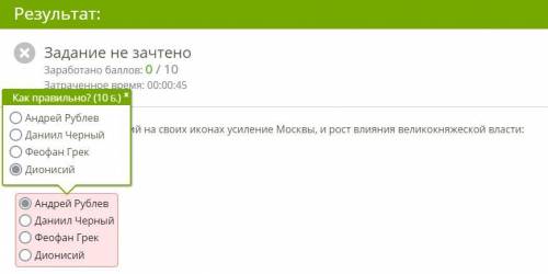 Иконописец, показавший на своих иконах усиление Москвы, и рост влияния великокняжеской власти: Диони