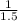 \frac{1}{1.5}