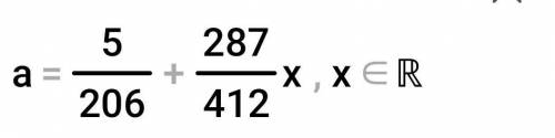 Реши уравнение:41,2a-28,7x=1?