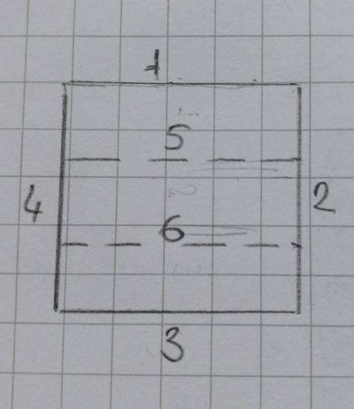 Квадрат разрезали на 3 одинаковых прямоугольника. Найдите периметр квадрата, если он на 24 см меньше