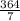 \frac{364}{7}