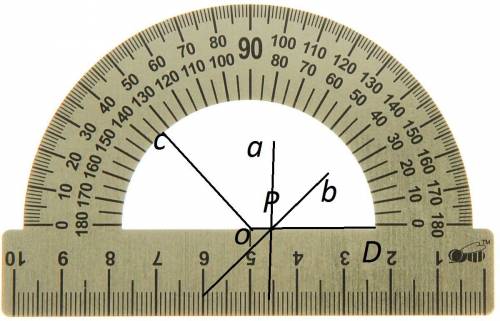 Начертите угол COD, градусная мера которого равна: 134°. Отметьте на луче OD точку P и проведите чер