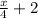 \frac{x}{4} + 2