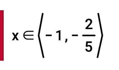 Решите двойное неравенство -2<5х+3<1