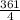 \frac{361}{4}