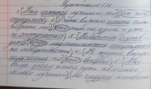 Подчеркните грамматические основы предложений. Всем кажется лучшим то, от чего отказались. Очень в