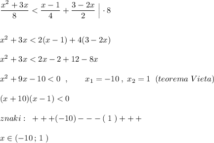 \dfrac{x^2+3x}{8}