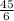 \frac{45}{6}