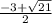 \frac{-3+\sqrt{21} }{2}