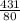 \frac{431}{80}