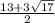 \frac{13 + 3\sqrt{17} }{2}