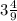 3\frac{4}{9}