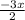 \frac{-3x}{2}