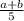 \frac{a+b}{5}