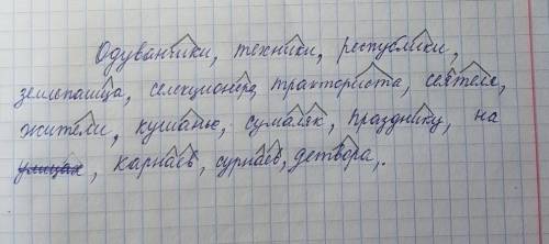 Выписать все существительные , в которых есть суффиксы, выделить их.