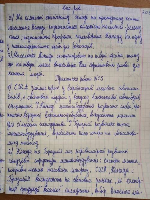 Спільні та відмінні риси розвитку машинобудування США, Канади та Бразилії? ​