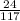 \frac{24}{117}