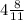 4\frac{8}{11}