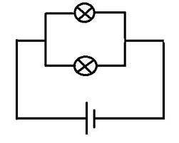 Дві лампочки, опори яких 2 Ом та 4 Ом, ввімкнені в електричне коло постійного струму паралельно. Зна