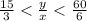 \frac{15}{3}