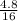 \frac{4.8}{16}