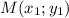 M(x_{1};y_{1})