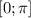 [0; \pi ]