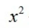 X^2- что это значит как его читать?