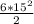 \frac{6*15^2}{2}