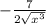 -\frac{7}{2\sqrt {x^{3} } }