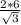 \frac{2*6}{\sqrt{3} }