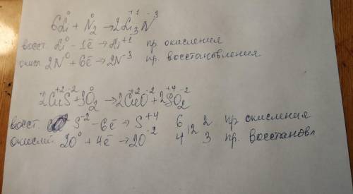 Расставьте коэффициенты в схемах уравнений реакций с электронного баланса, укажите окислитель, восст